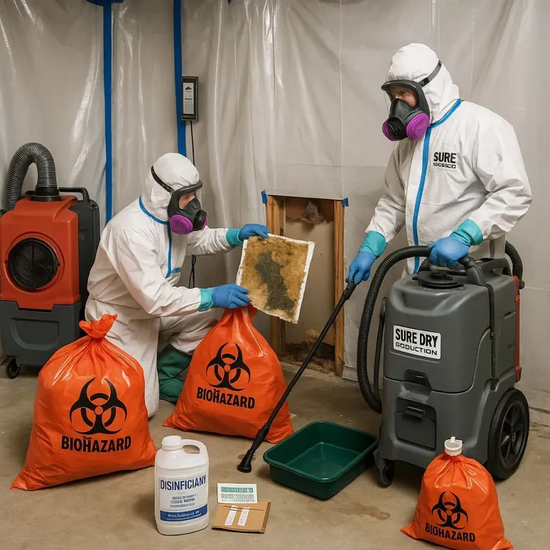 Contaminated Water Handling Protocols process in Pike County, MS
